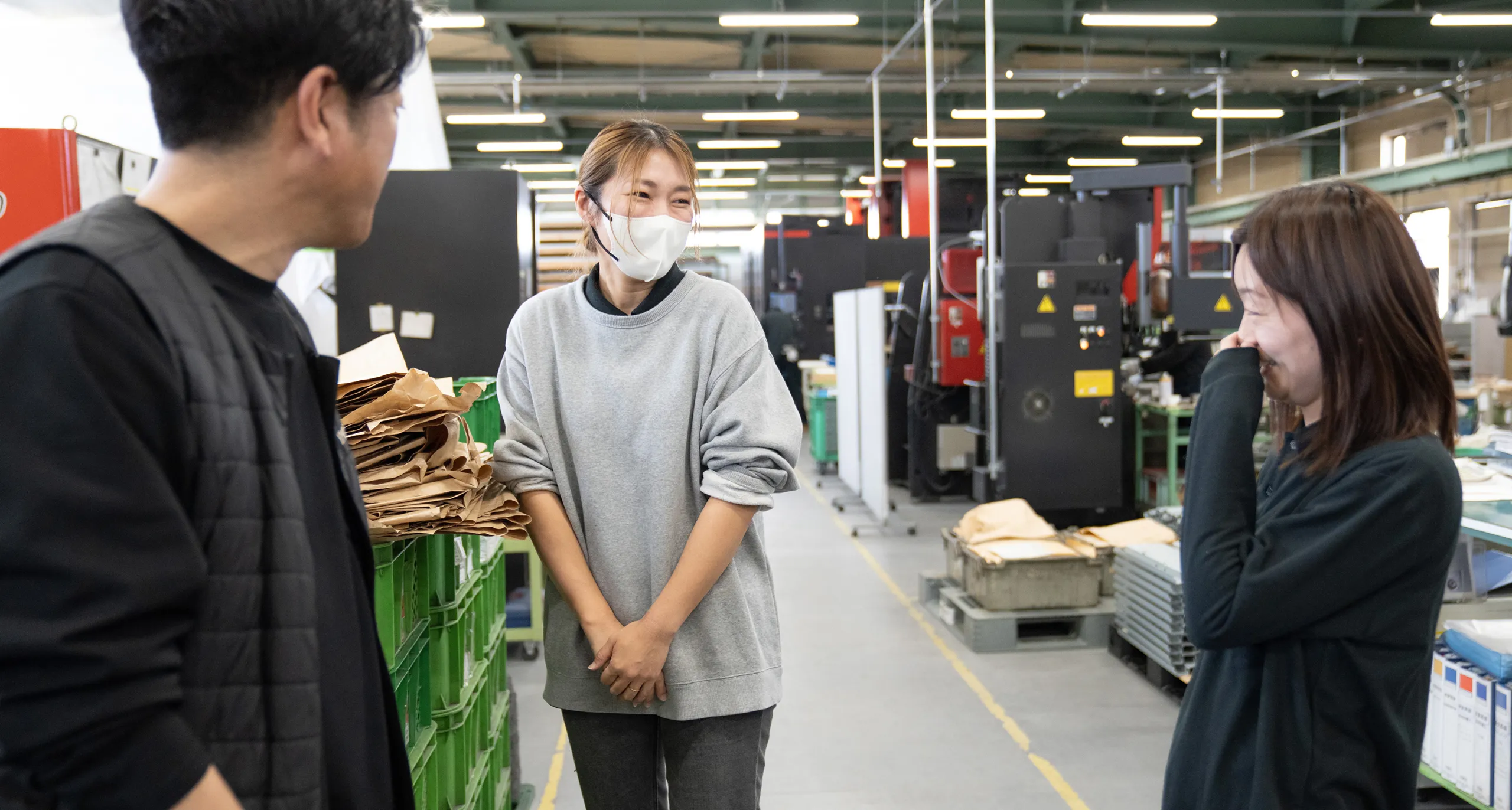 社内の様子